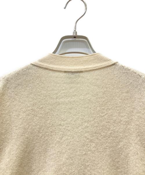 SUNSPEL（サンスペル）SUNSPEL (サンスペル) ラムウールニットカーディガン ベージュ サイズ:Mの古着・服飾アイテム
