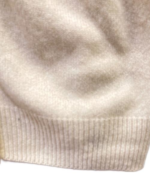 SUNSPEL（サンスペル）SUNSPEL (サンスペル) ラムウールニットカーディガン ベージュ サイズ:Mの古着・服飾アイテム