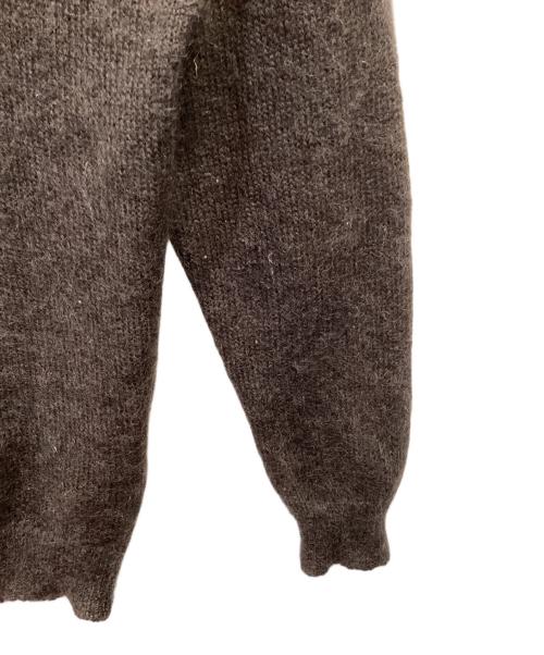 AURALEE（オーラリー）AURALEE (オーラリー) スーパーキッドモヘアニット ブラウン サイズ:3の古着・服飾アイテム
