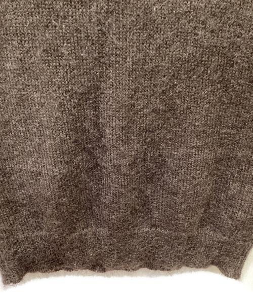 AURALEE（オーラリー）AURALEE (オーラリー) スーパーキッドモヘアニット ブラウン サイズ:3の古着・服飾アイテム