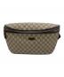 GUCCI（グッチ）の古着「GGスプリーム ボディバッグ」｜ブラウン