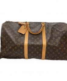 LOUIS VUITTON（ルイ ヴィトン）の古着「キーポル・バンドリエール50」｜ブラウン