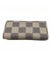 中古・古着 LOUIS VUITTON (ルイ ヴィトン) ダミエ・アズール ミュルティクレ4 アイボリー×ネイビー：5000円