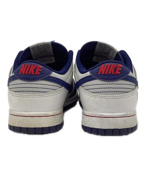 NIKE（ナイキ）NIKE (ナイキ) NBA (エヌビーエー) Dunk Low EMB (ダンク ロー イーエムビー) ネイビー×グレー サイズ:USサイズ 8.5の古着・服飾アイテム