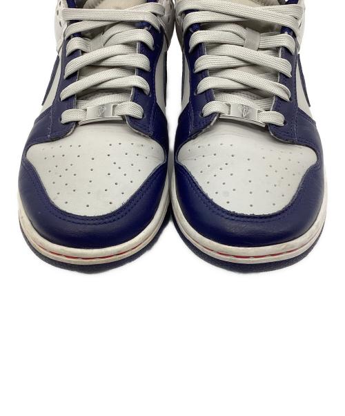 NIKE（ナイキ）NIKE (ナイキ) NBA (エヌビーエー) Dunk Low EMB (ダンク ロー イーエムビー) ネイビー×グレー サイズ:USサイズ 8.5の古着・服飾アイテム