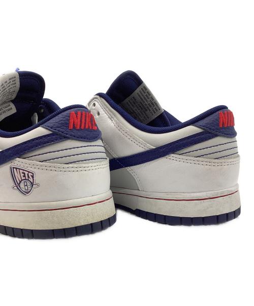 NIKE（ナイキ）NIKE (ナイキ) NBA (エヌビーエー) Dunk Low EMB (ダンク ロー イーエムビー) ネイビー×グレー サイズ:USサイズ 8.5の古着・服飾アイテム
