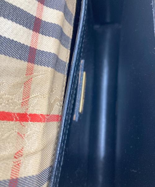 BURBERRY LONDON（バーバリーロンドン）BURBERRY LONDON (バーバリーロンドン) セカンドバッグ ブラックの古着・服飾アイテム