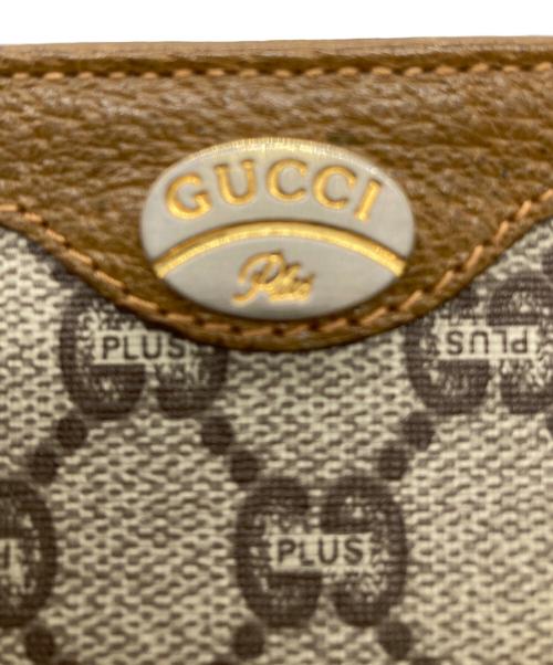 GUCCI PLUS（グッチ プラス）GUCCI PLUS (グッチ プラス) ショルダーバッグ ブラウンの古着・服飾アイテム