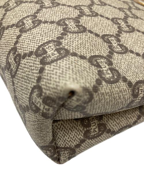 GUCCI PLUS（グッチ プラス）GUCCI PLUS (グッチ プラス) ショルダーバッグ ブラウンの古着・服飾アイテム