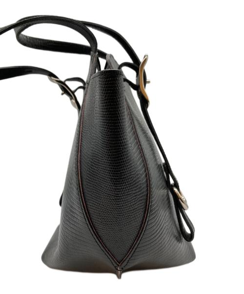 TOFF&LOADSTONE（トフアンドロードストーン）TOFF&LOADSTONE (トフアンドロードストーン) ハンドバッグ ブラックの古着・服飾アイテム