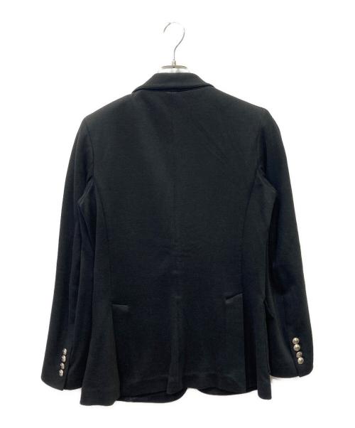 POLO RALPH LAUREN（ポロ・ラルフローレン）POLO RALPH LAUREN (ポロ・ラルフローレン) エンブレムテーラードジャケット ブラック サイズ:4(160/88A）の古着・服飾アイテム