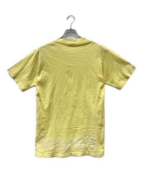 United Sports（ユナイテッドスポーツ）United Sports (ユナイテッドスポーツ) BOUNTY HUNTER (バウンティハンター) 90s 初期 両面プリント半袖Tシャツ イエロー サイズ:Mの古着・服飾アイテム