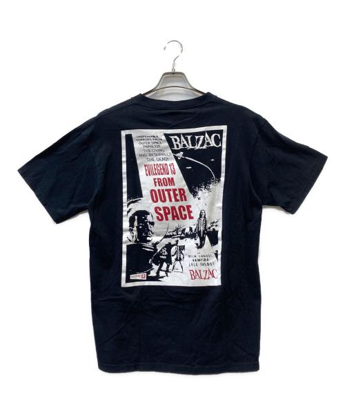 United Sports（ユナイテッドスポーツ）United Sports (ユナイテッドスポーツ) BALZAC 90s 両面プリント半袖Tシャツ ブラック サイズ:Lの古着・服飾アイテム