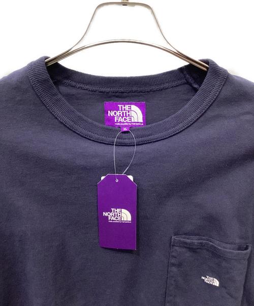 THE NORTHFACE PURPLELABEL（ザ・ノースフェイス パープルレーベル）THE NORTHFACE PURPLELABEL (ザ・ノースフェイス パープルレーベル) 長袖カットソー ネイビー サイズ:XL 未使用品の古着・服飾アイテム