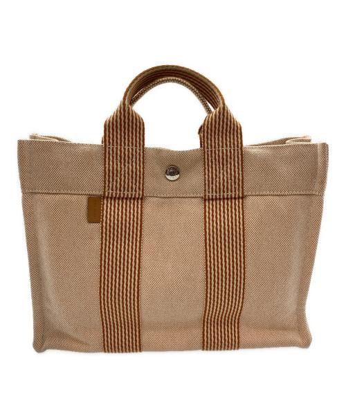 HERMES（エルメス）HERMES (エルメス) ニューフールトゥPM/ハンドバッグ オレンジの古着・服飾アイテム