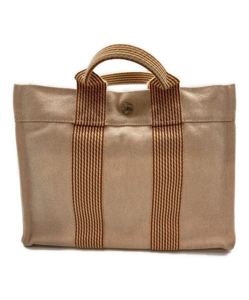 HERMES（エルメス）HERMES (エルメス) ニューフールトゥPM/ハンドバッグ オレンジの古着・服飾アイテム