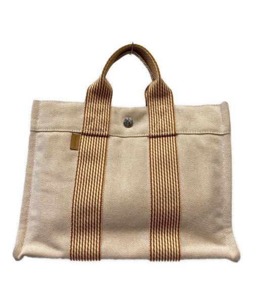 HERMES（エルメス）HERMES (エルメス) ニューフールトゥPM/ハンドバッグ オレンジの古着・服飾アイテム