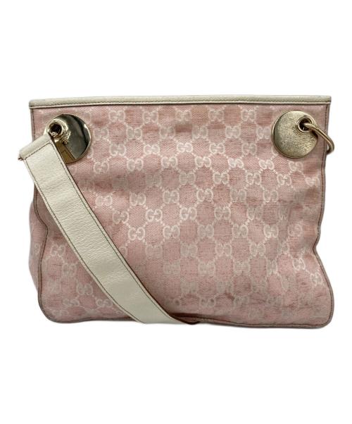 GUCCI（グッチ）GUCCI (グッチ) ショルダーバッグ ピンクの古着・服飾アイテム