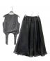 eimy istoire (エイミーイストワール) ベストwithオーガンジースカート グレー サイズ:F：5000円