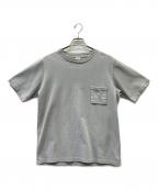 JACKMANジャックマン）の古着「ポケットTシャツ」｜ブルー