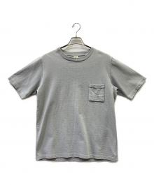 JACKMAN（ジャックマン）の古着「ポケットTシャツ」｜ブルー