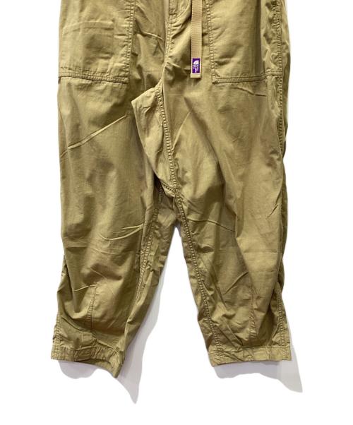 THE NORTHFACE PURPLELABEL（ザ・ノースフェイス パープルレーベル）THE NORTHFACE PURPLELABEL (ザ・ノースフェイス パープルレーベル) Ripstop Wide Cropped Pants/ワイドクロップドパンツ ブラウン サイズ:Mの古着・服飾アイテム