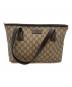 GUCCI（グッチ）の古着「GGスプリーム トートバッグ」｜ベージュ