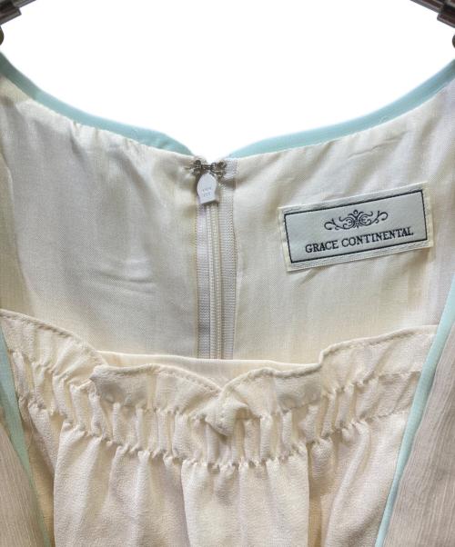 GRACE CONTINENTAL（グレースコンチネンタル）GRACE CONTINENTAL (（グレースコンチネンタル) ノースリーブワンピース ベージュ サイズ:36の古着・服飾アイテム
