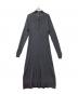 crewre（クルー）の古着「フロントフライニットワンピース」｜グレー