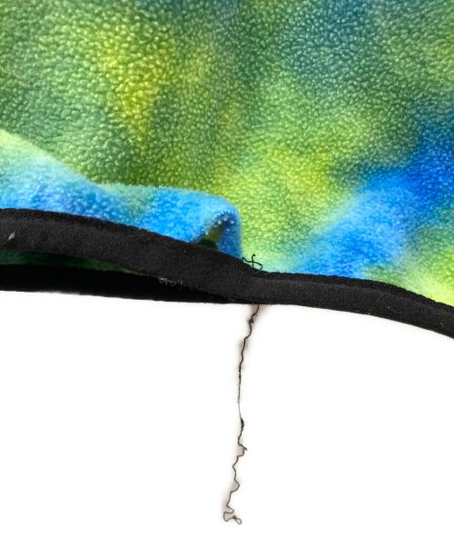 stussy（ステューシー）stussy (ステューシー) Polar Fleece Mock Neck ブルー×グリーン サイズ:Ｍの古着・服飾アイテム