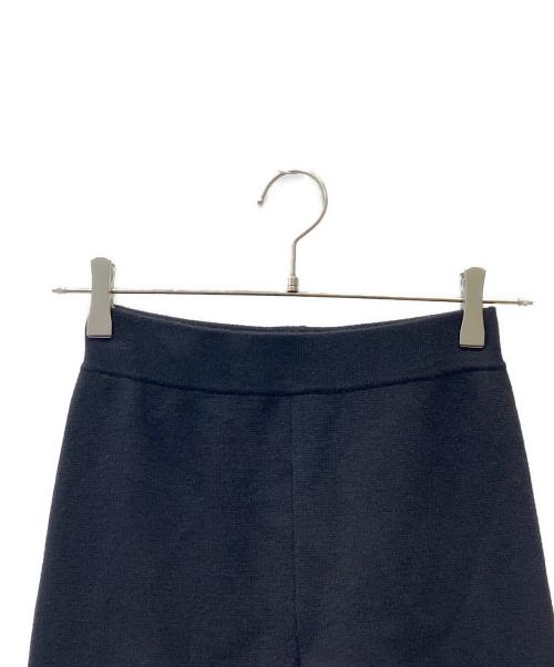 laube blanc（ローブブラン）laube blanc (ローブブラン) ニットパンツ ブラック サイズ:Fの古着・服飾アイテム