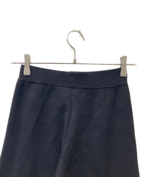 laube blanc（ローブブラン）laube blanc (ローブブラン) ニットパンツ ブラック サイズ:Fの古着・服飾アイテム