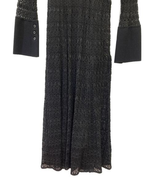 FRAY ID（フレイ アイディー）FRAY ID (フレイ アイディー) レースワンピース ブラック サイズ:SIZE 0の古着・服飾アイテム