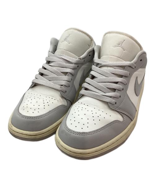 NIKE（ナイキ）NIKE (ナイキ) AIR JORDAN1 LOW ライトグレー サイズ:28cmの古着・服飾アイテム
