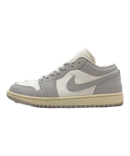 NIKE（ナイキ）NIKE (ナイキ) AIR JORDAN1 LOW ライトグレー サイズ:28cmの古着・服飾アイテム