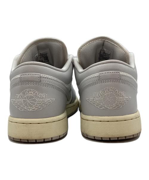 NIKE（ナイキ）NIKE (ナイキ) AIR JORDAN1 LOW ライトグレー サイズ:28cmの古着・服飾アイテム