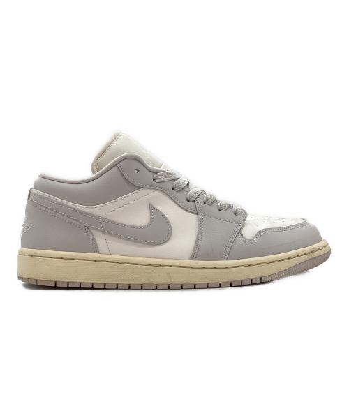 NIKE（ナイキ）NIKE (ナイキ) AIR JORDAN1 LOW ライトグレー サイズ:28cmの古着・服飾アイテム