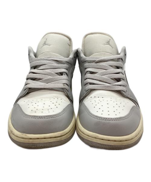 NIKE（ナイキ）NIKE (ナイキ) AIR JORDAN1 LOW ライトグレー サイズ:28cmの古着・服飾アイテム