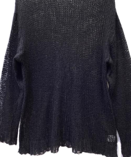 NUMBER (N)INE（ナンバーナイン）NUMBER (N)INE (ナンバーナイン) モヘヤ混ニット ブラック サイズ:Lの古着・服飾アイテム