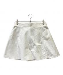 RED VALENTINO（レッドヴァレンティノ）の古着「ミニスカート」｜ホワイト