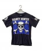 BOUNTY HUNTERバウンティハンター）の古着「Tシャツ」｜ブラック×ブルー