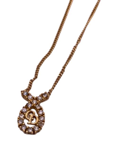 Christian Dior（クリスチャン ディオール）Christian Dior (クリスチャン ディオール) ネックレス ゴールドカラーの古着・服飾アイテム