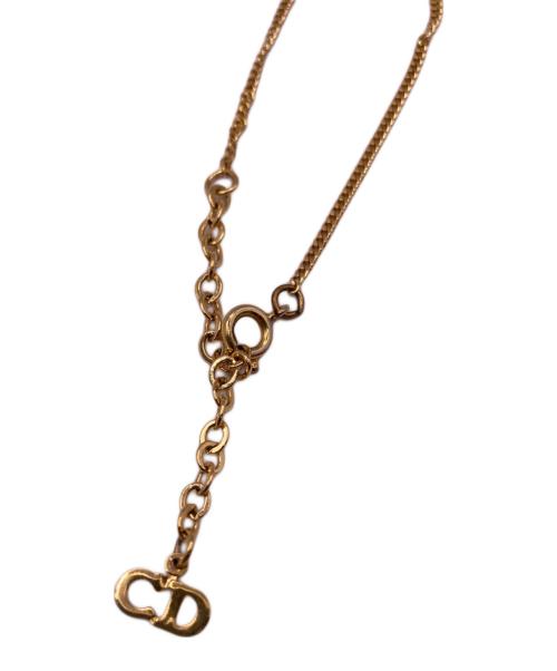 Christian Dior（クリスチャン ディオール）Christian Dior (クリスチャン ディオール) ネックレス ゴールドカラーの古着・服飾アイテム