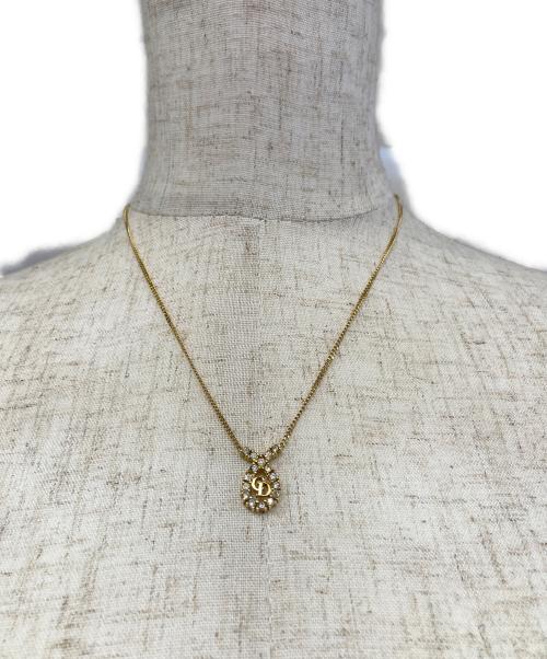 Christian Dior（クリスチャン ディオール）Christian Dior (クリスチャン ディオール) ネックレス ゴールドカラーの古着・服飾アイテム