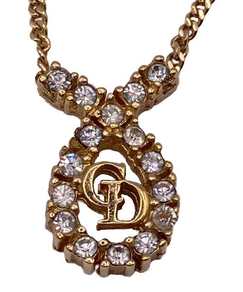 Christian Dior（クリスチャン ディオール）Christian Dior (クリスチャン ディオール) ネックレス ゴールドカラーの古着・服飾アイテム