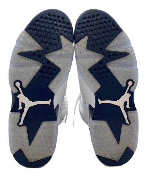 NIKE（ナイキ）NIKE (ナイキ) AIR JORDAN6（エアジョーダン6） ホワイト×ネイビー サイズ:29の古着・服飾アイテム