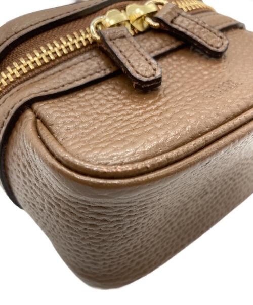 Ch!iii（チー）Ch!iii (チー) マイクロヴァニティバッグ ブラウンの古着・服飾アイテム