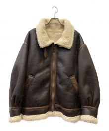 THROW（スロー）の古着「VINTAGE OVER B-3」｜ブラウン