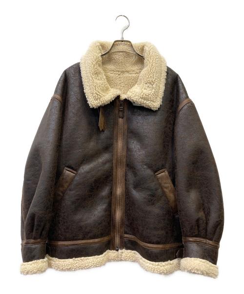 THROW（スロー）THROW (スロー) VINTAGE OVER B-3 ブラウン サイズ:1の古着・服飾アイテム