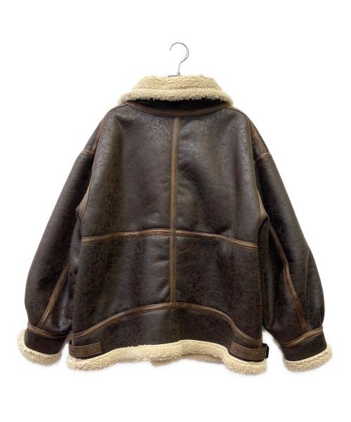 THROW（スロー）THROW (スロー) VINTAGE OVER B-3 ブラウン サイズ:1の古着・服飾アイテム